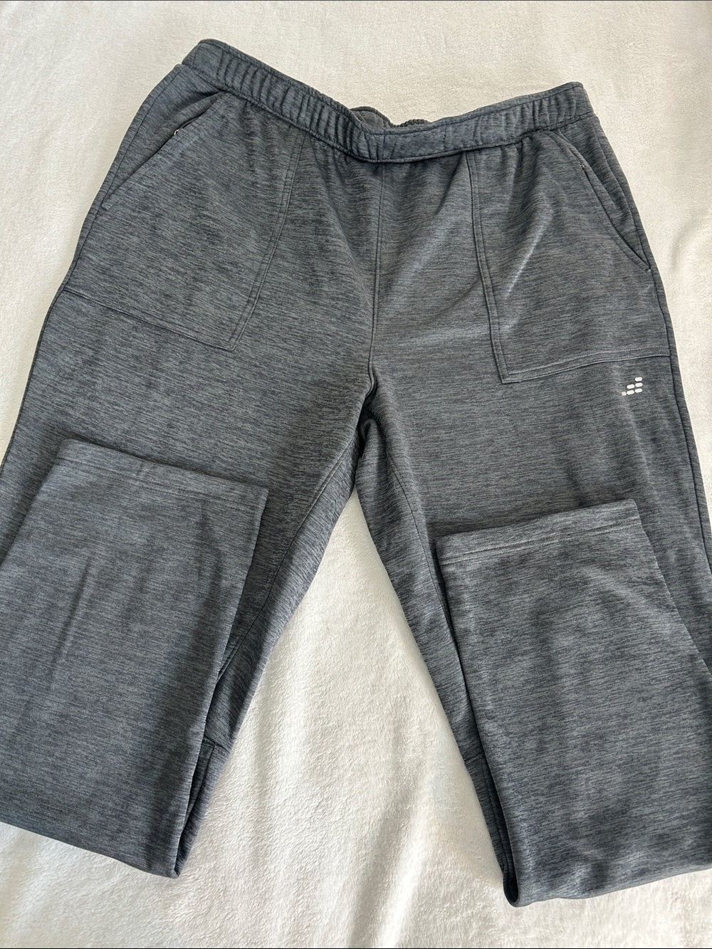 bcg Men's Heather Gray Active Jogger Sweatpants